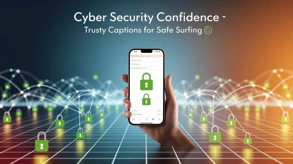 Cyber Security Confidence – Trusty Captions for Safe Surfing