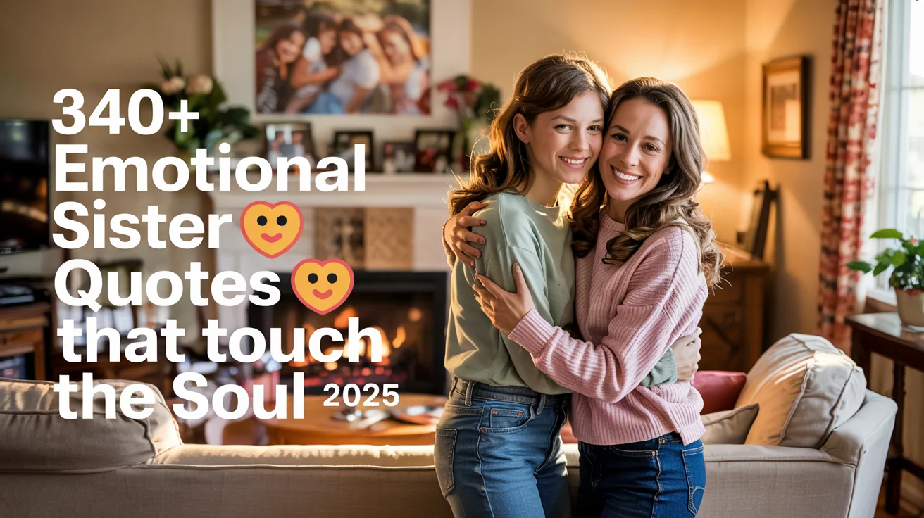 Emotional Sister Quotes