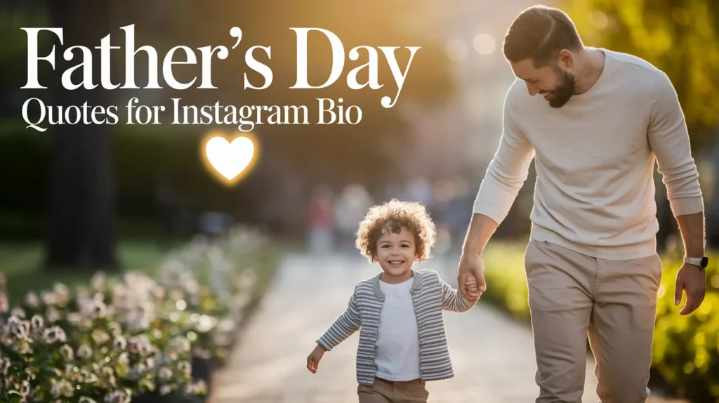 Father’s Day Quotes for Instagram Bio
