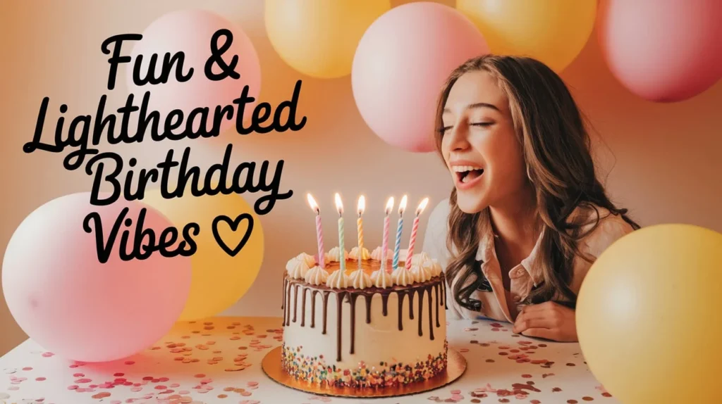 Fun & Lighthearted Birthday Vibes