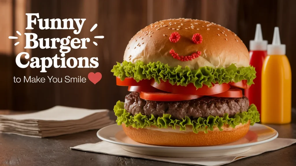 Funny Burger Captions to Make You Smile