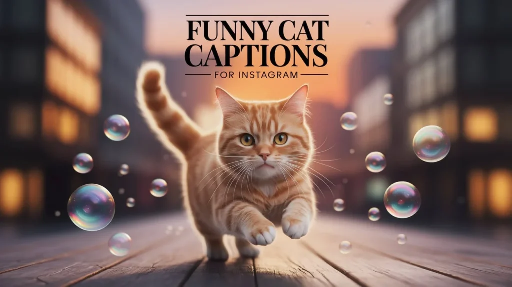 Funny Cat Captions For Instagram