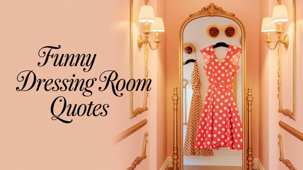 Funny Dressing Room Quotes