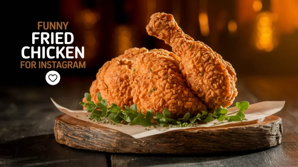 Funny Fried Chicken Captions for Instagram