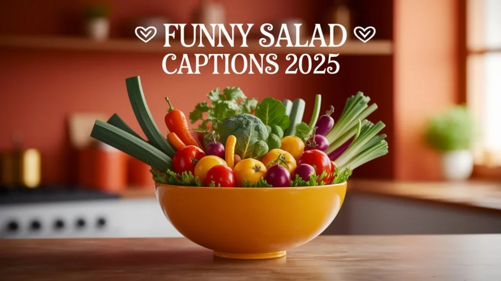 Funny Salad Captions