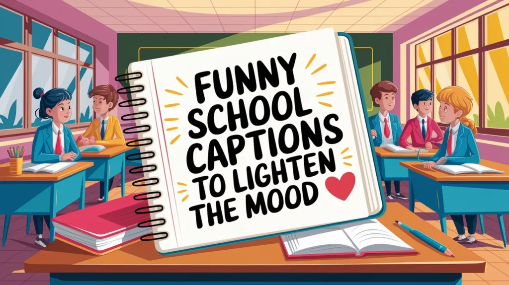 Funny School Captions to Lighten the Mood
