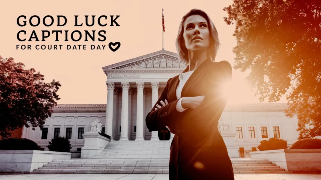 Good Luck Captions For Court Date Day