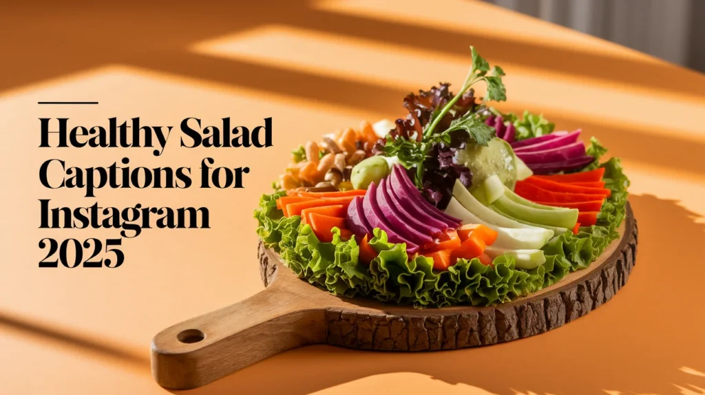 Healthy Salad Captions For Instagram