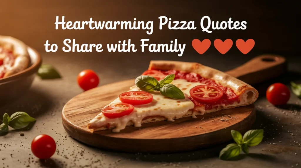 Heartwarming Pizza Quotes To Share With Family