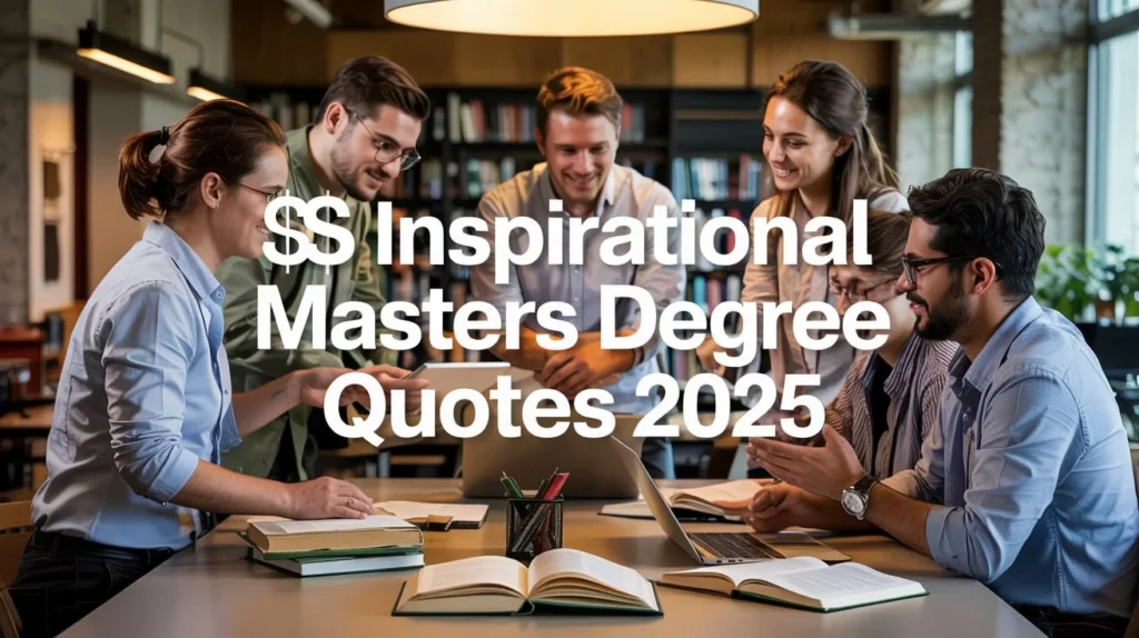 Inspirational Masters Degree Quotes