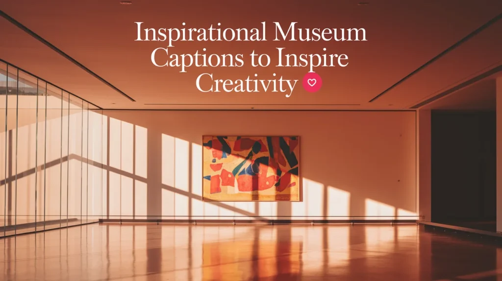 Inspirational Museum Captions To Inspire Creativity