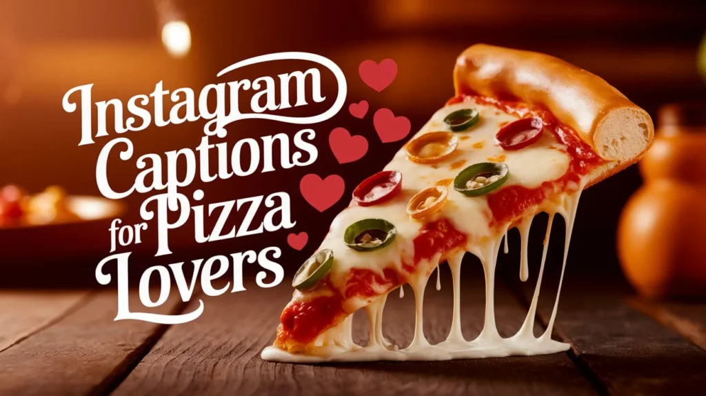 Instagram Captions For Pizza Lovers