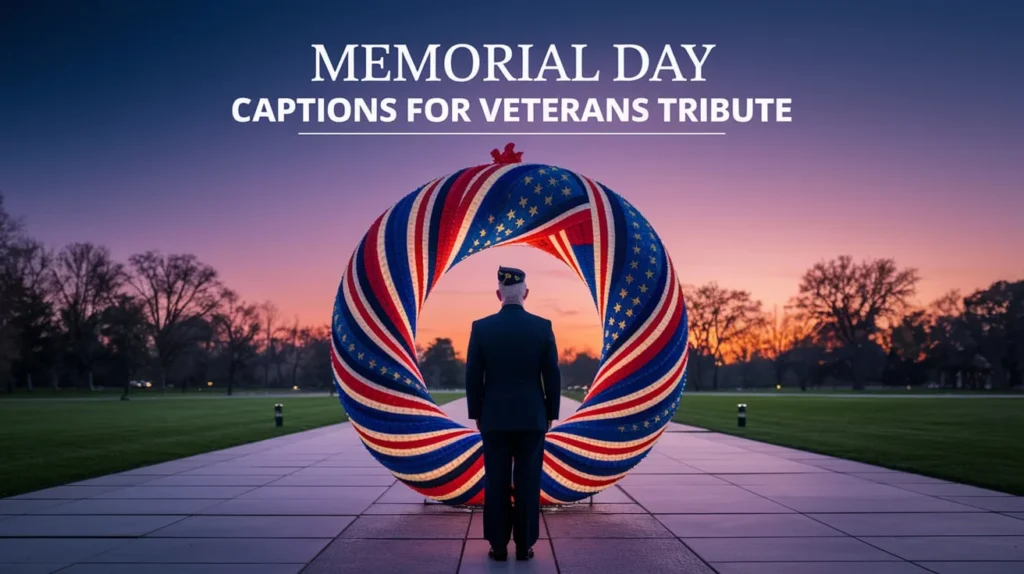 Memorial Day Captions for Veterans Tribute