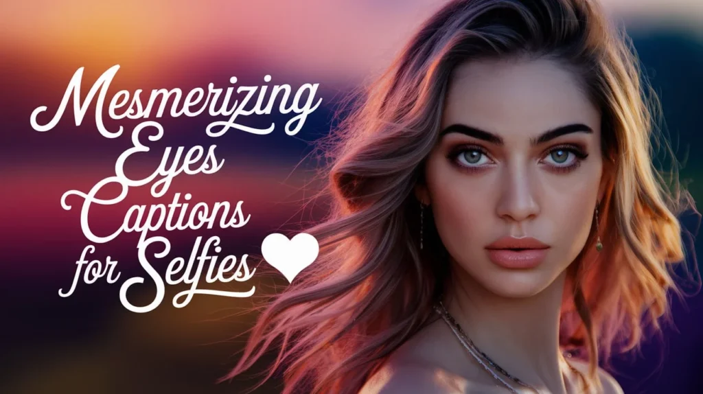Mesmerizing Eyes Captions for Selfies