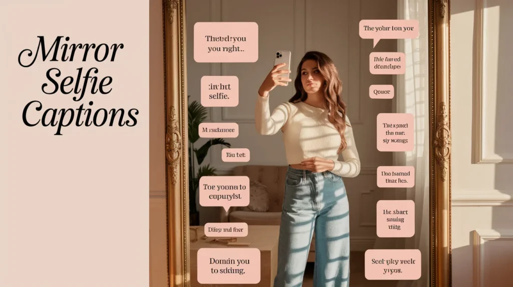 Mirror Selfie Captions