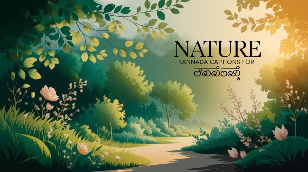 Nature Kannada Captions for Instagram
