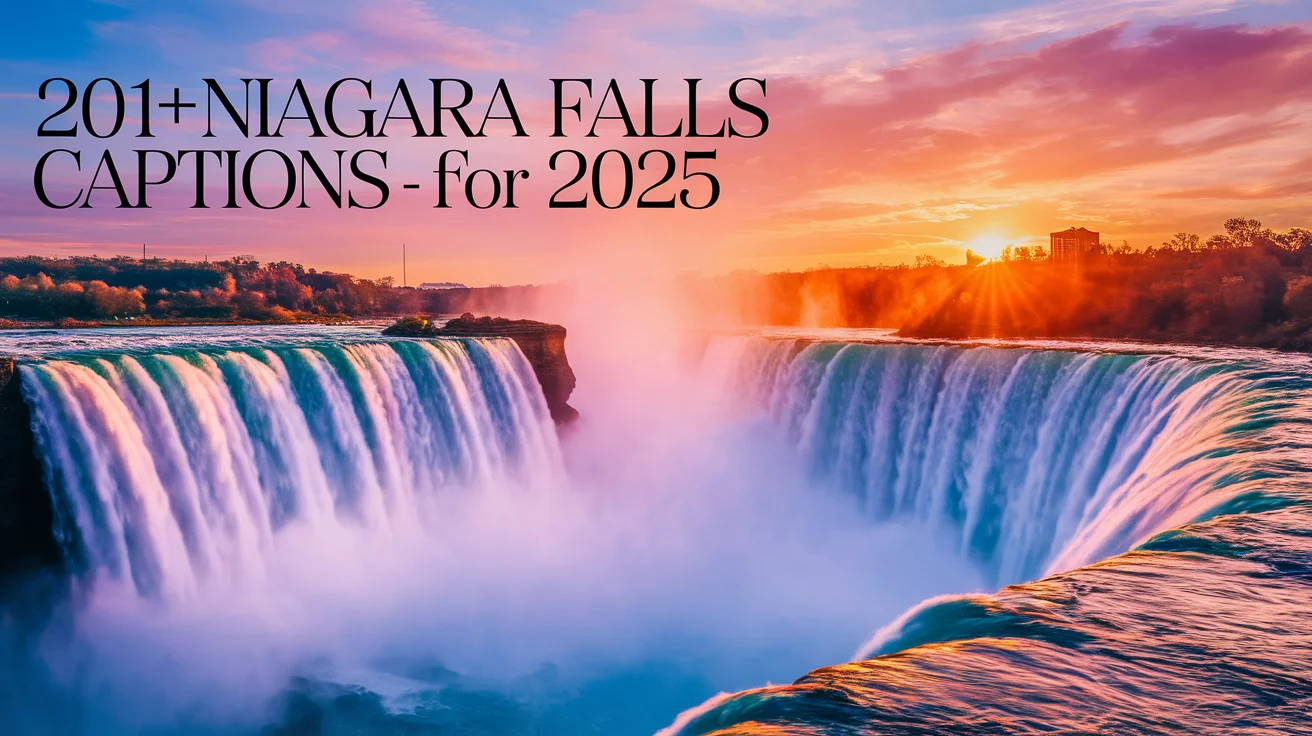 Niagara Falls Captions