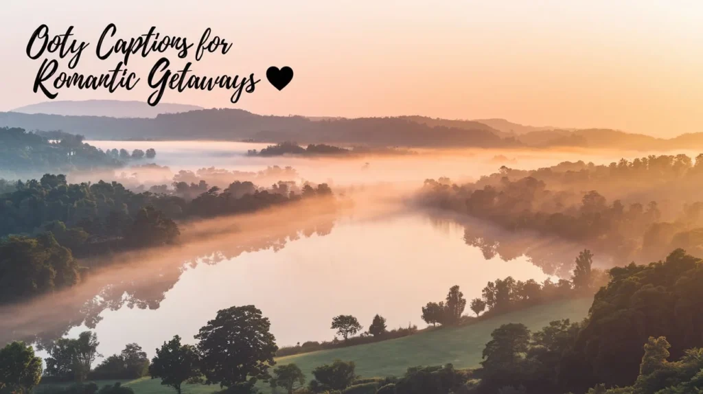 Ooty Captions for Romantic Getaways