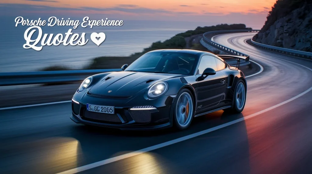 Porsche Driving Experience Quotes