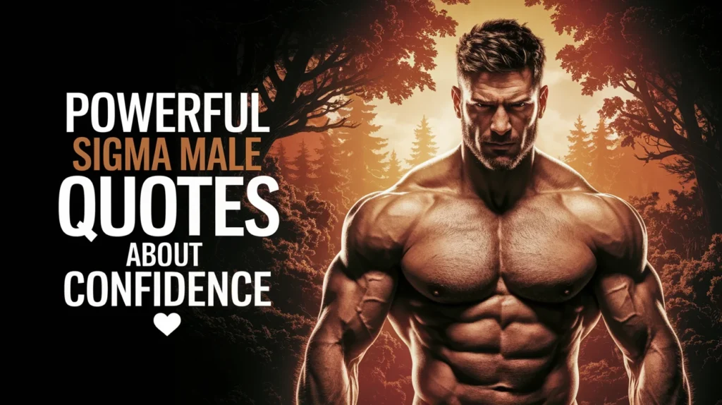 Powerful Sigma Male Quotes About Confidence