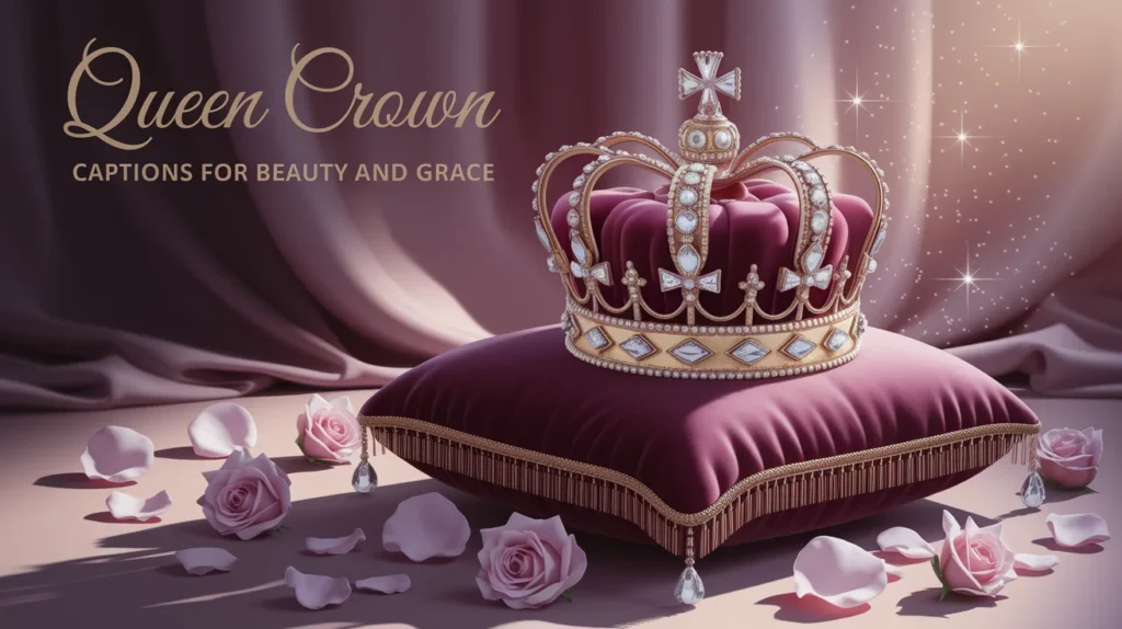 Queen Crown Captions for Beauty and Grace