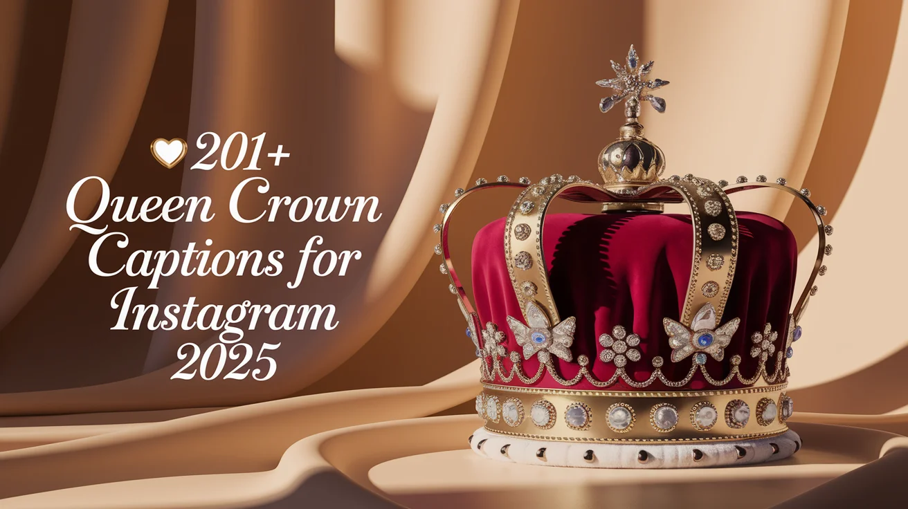 Queen Crown Captions