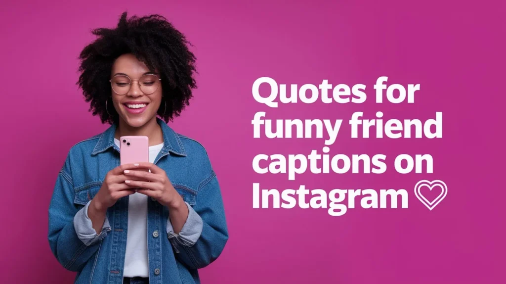 Quotes for Funny Friend Captions On Instagram