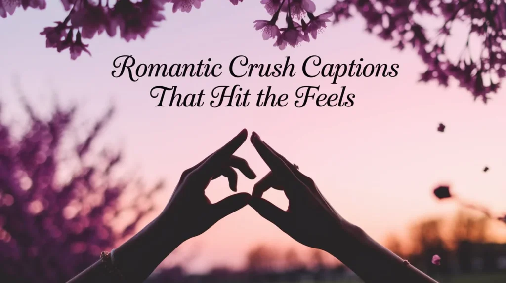 Romantic Crush Captions That Hit the Feels
