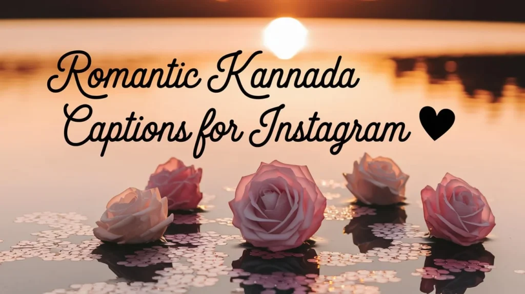 Romantic Kannada Captions for Instagram