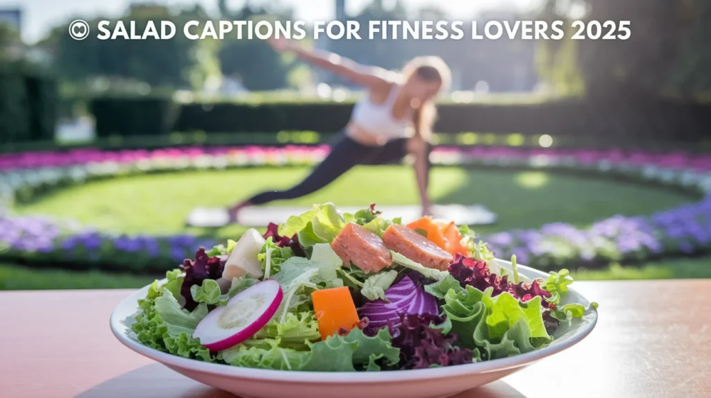 Salad Captions for Fitness Lovers