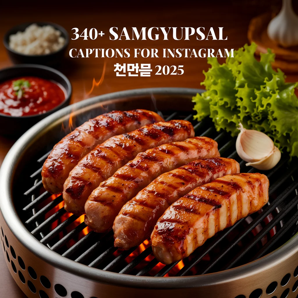 Samgyupsal Captions