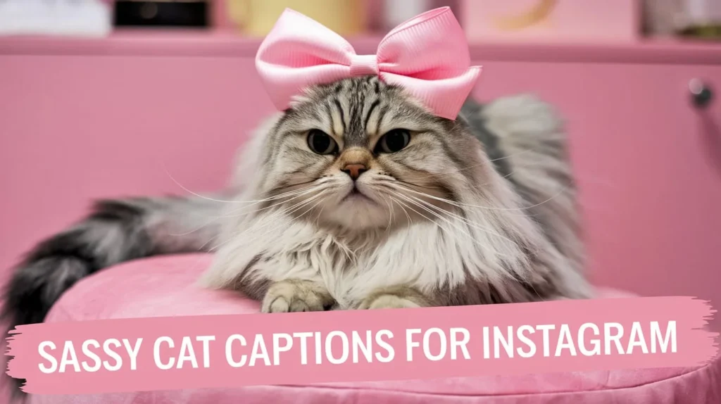 Sassy Cat Captions For Instagram
