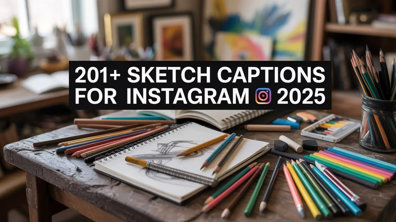 Sketch Captions for Instagram