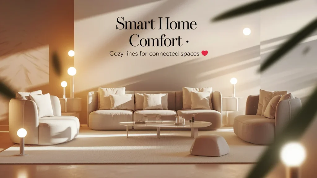 Smart Home Comfort – Cozy Lines for Connected Spaces