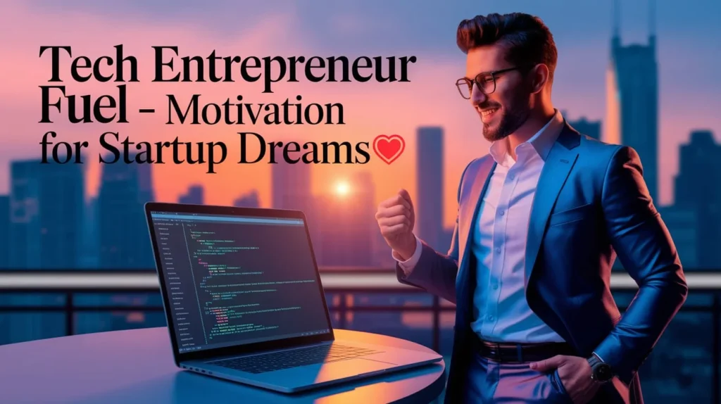 Tech Entrepreneur Fuel – Motivation for Startup Dreams