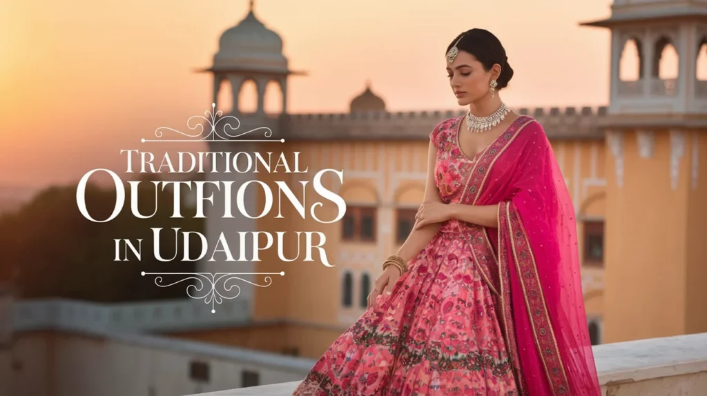 Traditional Outfit Captions in Udaipur