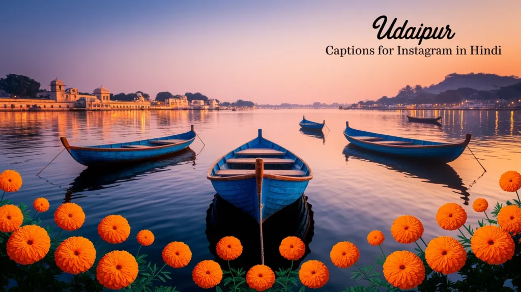 Udaipur Captions for Instagram in Hindi