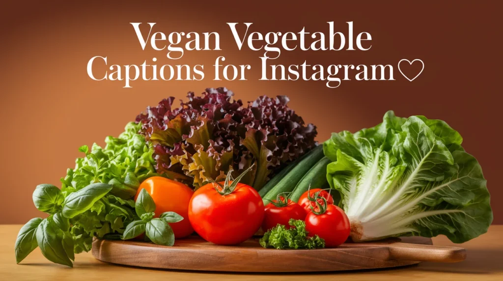 Vegan Vegetable Captions For Instagram