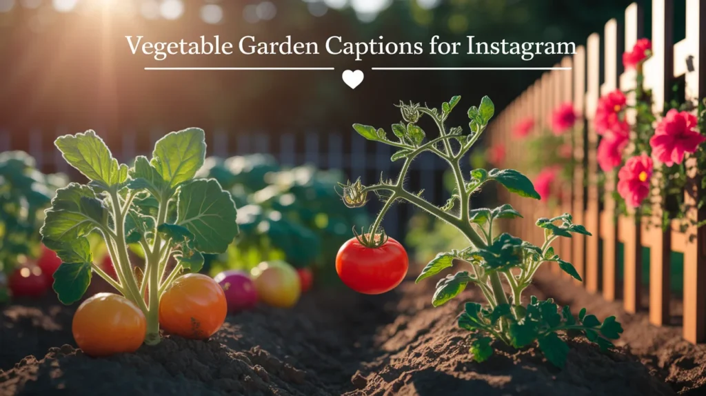 Vegetable Garden Captions For Instagram