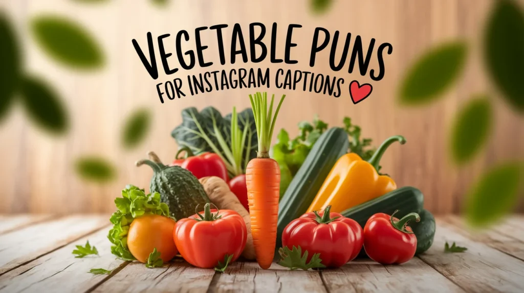 Vegetable Puns For Instagram Captions