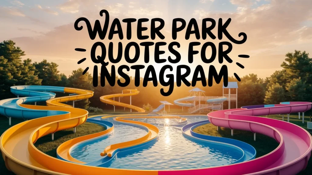 Water Park Quotes for Instagram