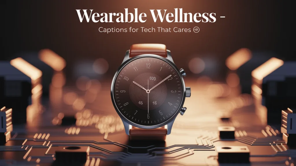 Wearable Wellness – Captions for Tech that Cares