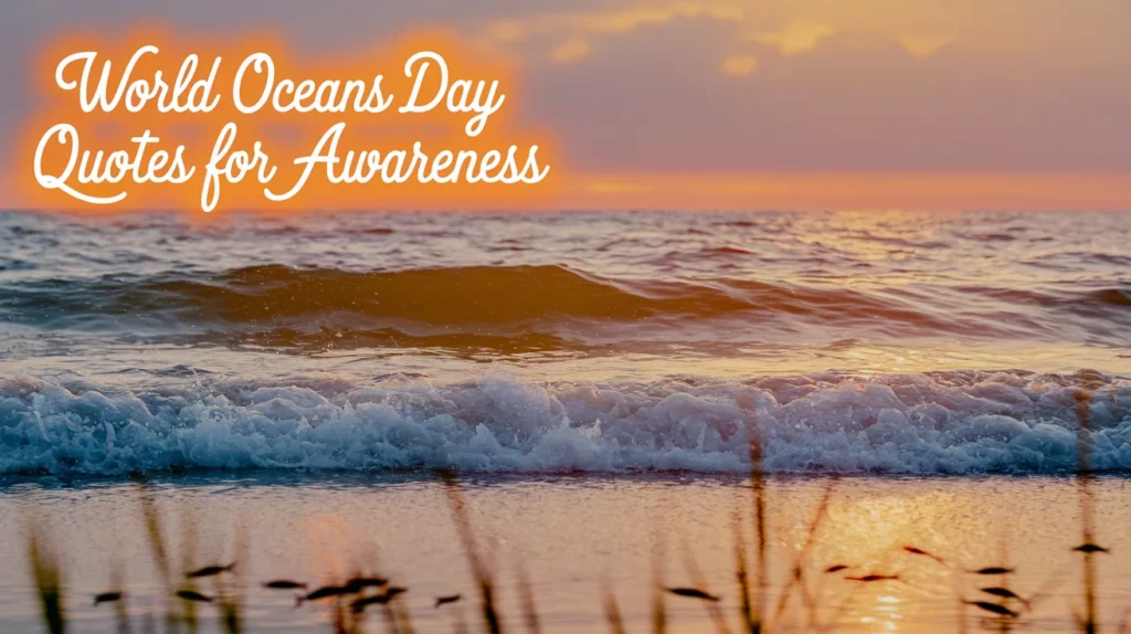 World Oceans Day Quotes for Awareness