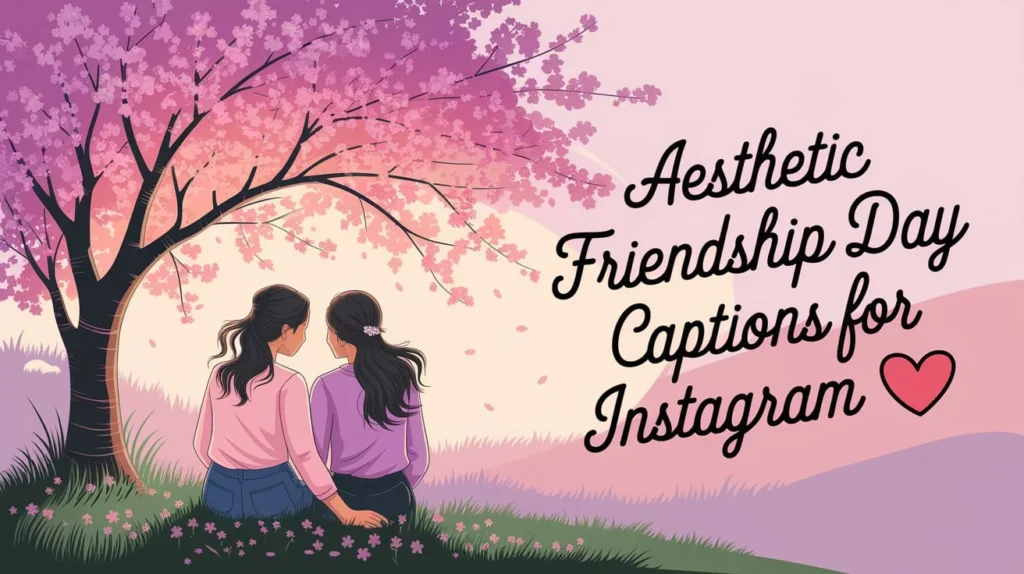Aesthetic Friendship Day Captions for Instagram