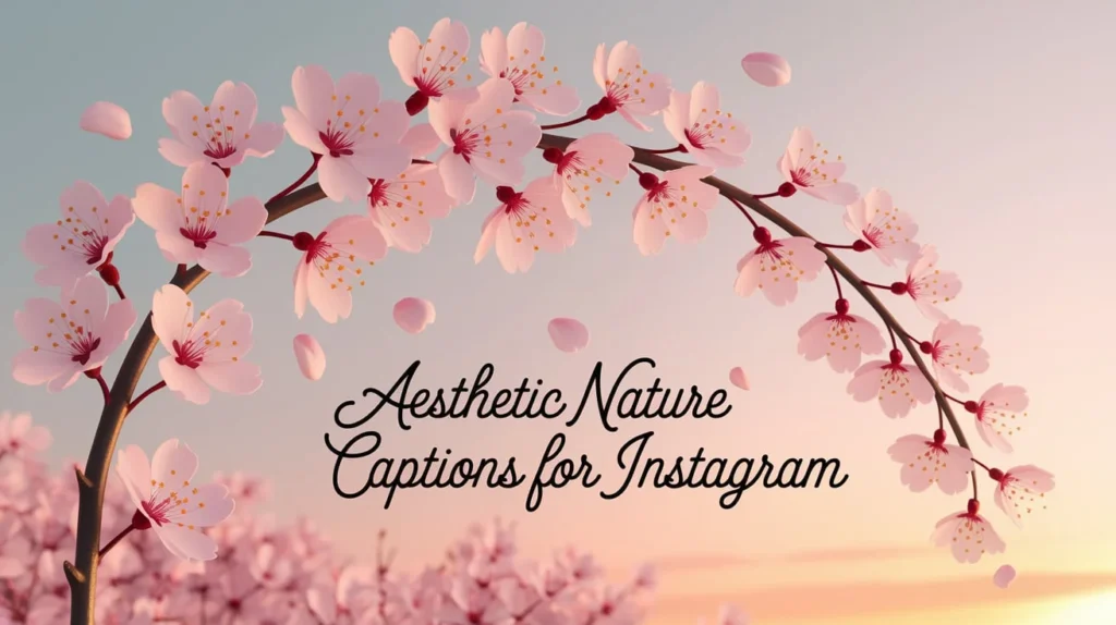 Aesthetic Nature Captions for Instagram