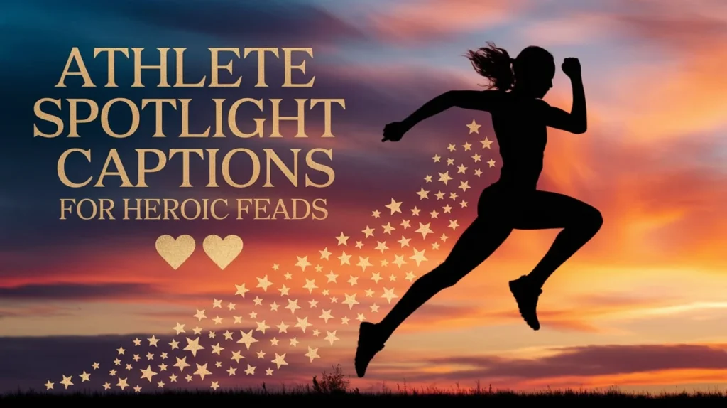 Athlete Spotlight Captions for Heroic Feeds
