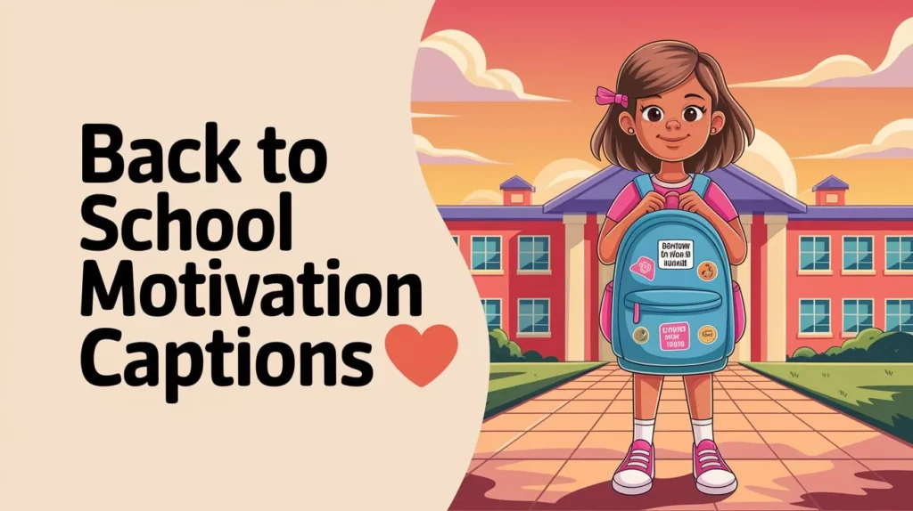 Back to School Motivation Captions