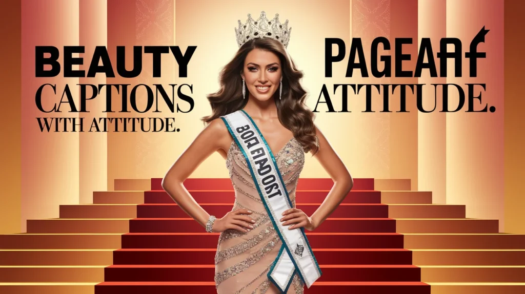 Beauty Pageant Captions With Attitude