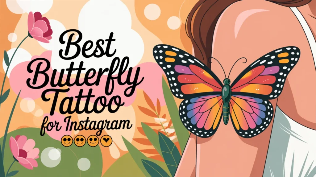 Best Butterfly Tattoo Captions for Instagram