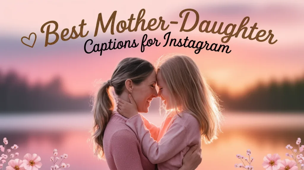 Best Mother-Daughter Captions for Instagram